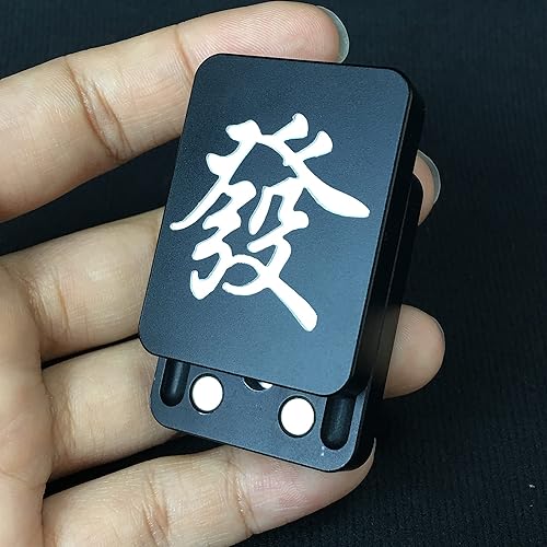 T-Conceal Juguetes de descompresión Haptic Coin 2022 para adultos con TDAH Metal EDC Casual Fidget Toy Bloques magnéticos Mahjong