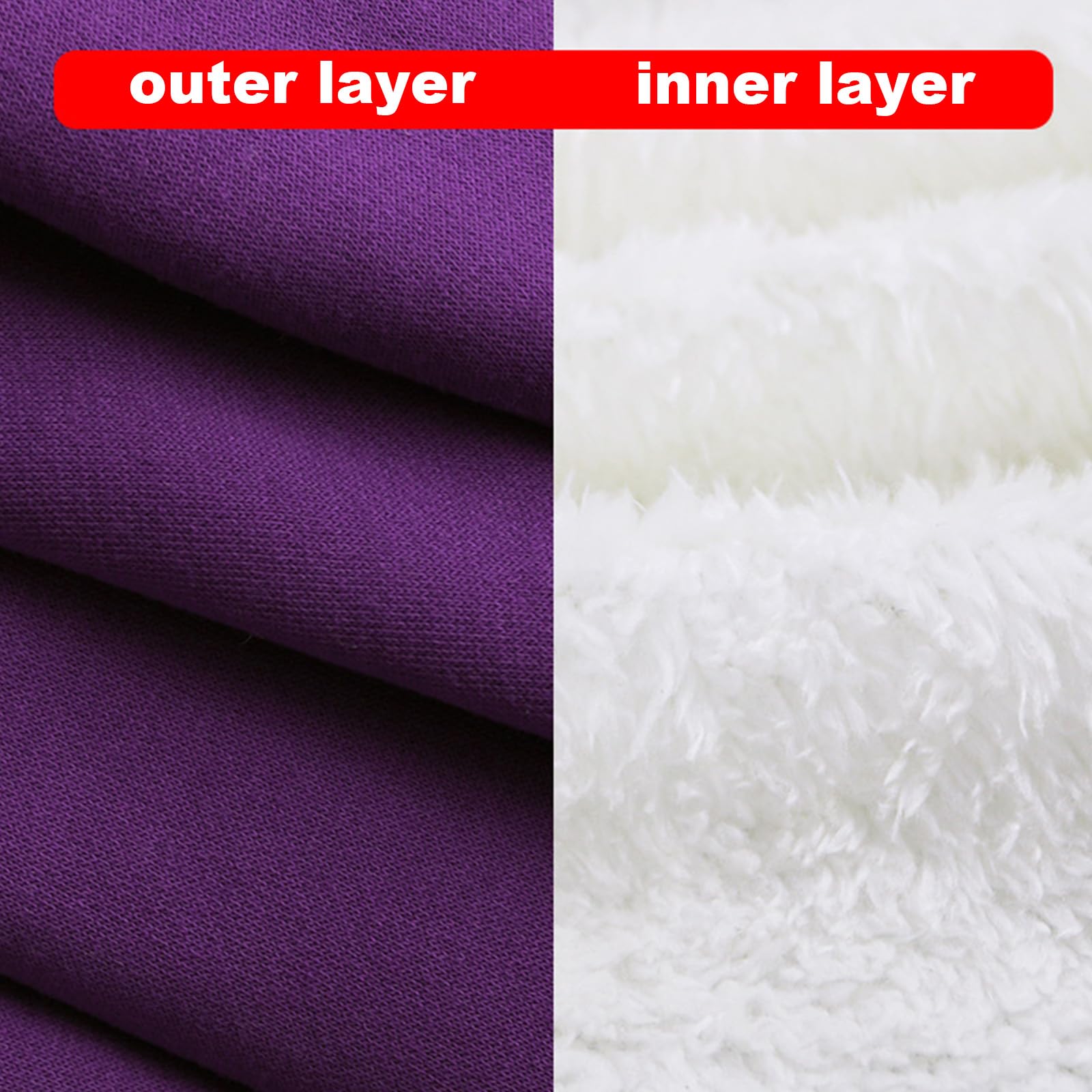 ApuaVireo&Co Grube piżamy dla pacjentów, damskie fartuchy szpitalne, odzież dla pacjentów obłożnie chorych, rozrywana koszula pielęgnacyjna(Purple,XXL)