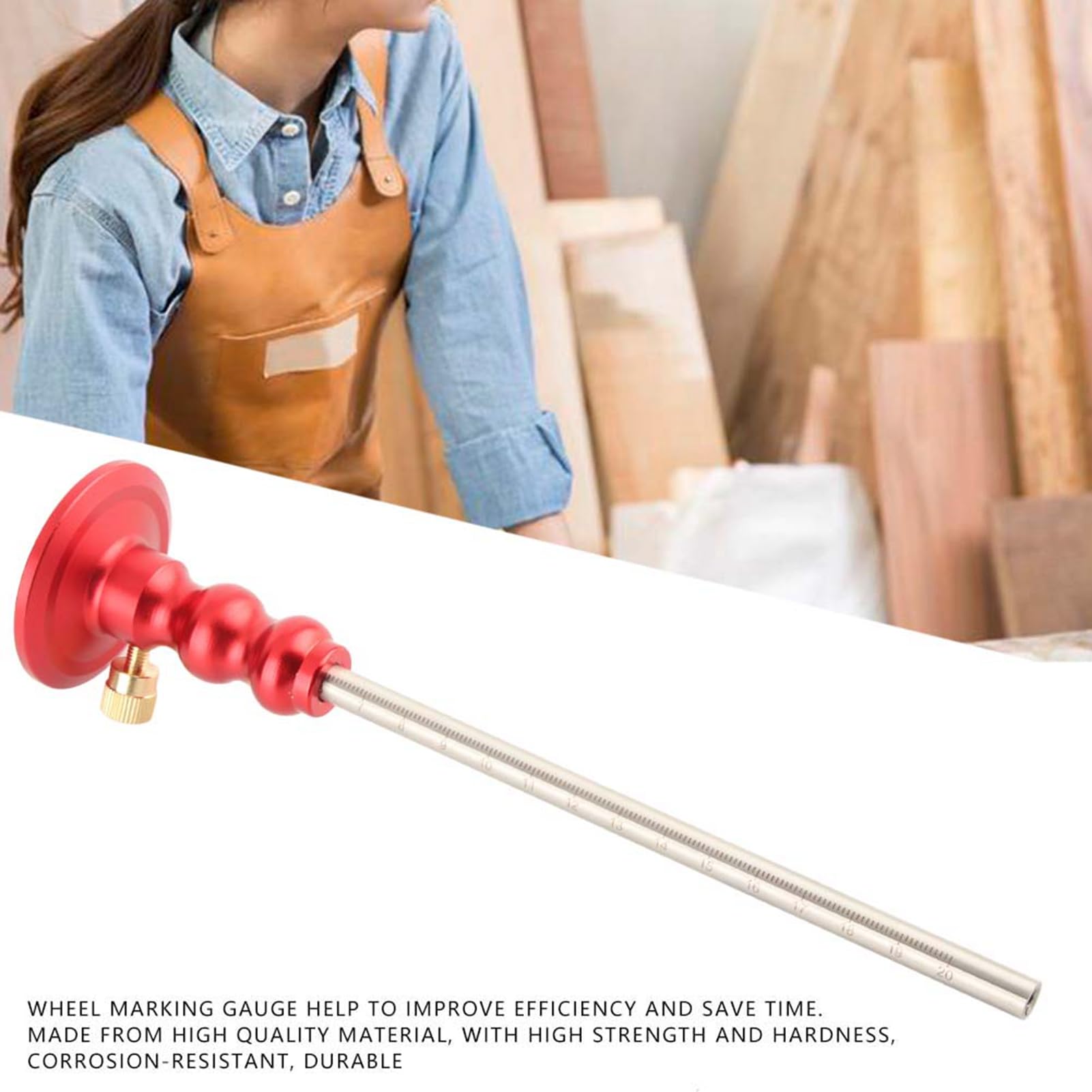 100 * 70mm Center Finder Line Lavorazione Del Legno, Acciaio Ad Alto Tenore Di Carbonio Calibro Di Marcatura Centrale, Per La Lavorazione Dell'hardware, Ecc