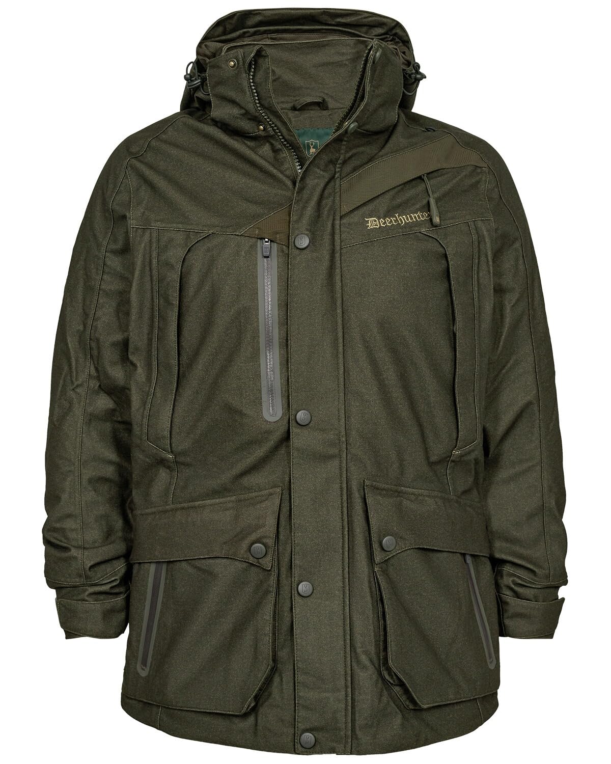 DeerhunterRam Jacket Elmwood C64 Green - Hunting jacket insulated weatherproof for Men