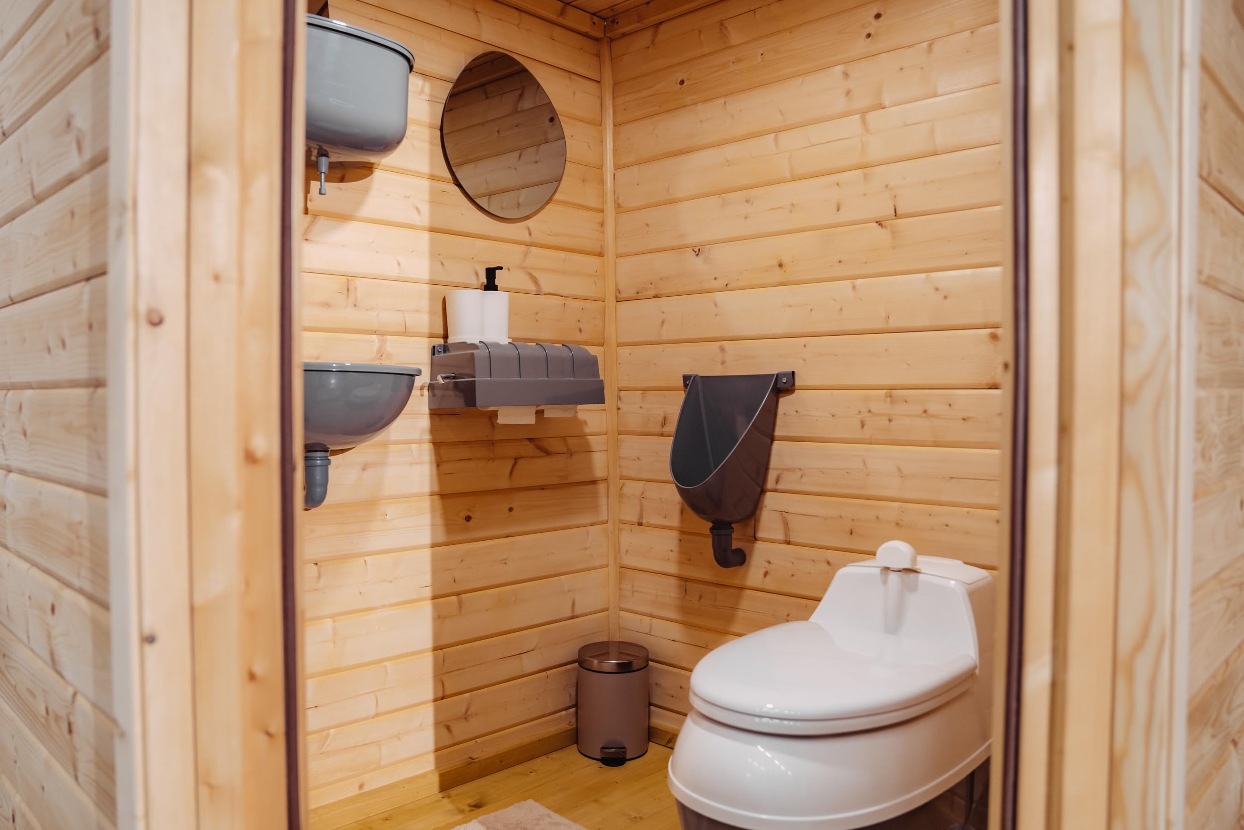 Komposttoilette AGANDE WC-B 500 Torf Bio Toilette * Gartentoilette * Trockentoilette * Campingtoilette * Bio WC *(KEINE TRENNTOILETTE)