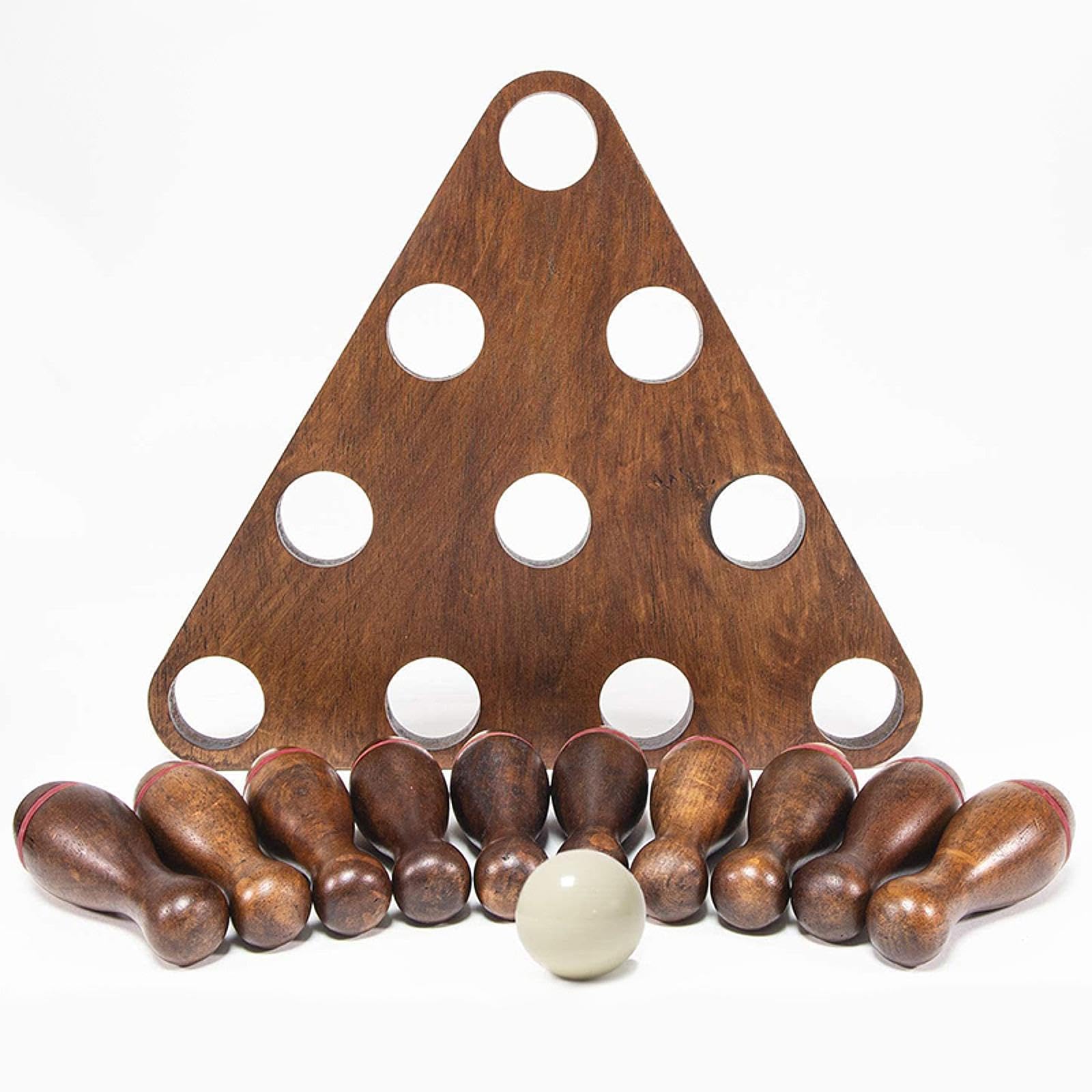 Set di 10 Birilli da Shuffleboard E Bowling, Gioco da Tavolo.