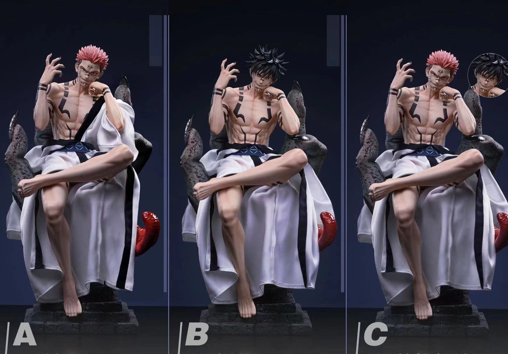 スクナ　呪術廻戦　女体化　虎杖悠仁　ガレージキット　未塗装未組立 スクナ 呪術廻戦 女体化 虎杖悠仁 ガレージキット 未塗装未組立