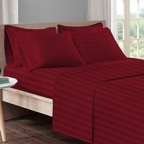 Miniatura 34 de Pizuna Juego de funda de edredón de algodón tamaño individual, 300 hilos de tejido de satén de algodón de fibra larga con cierre de botón (funda de