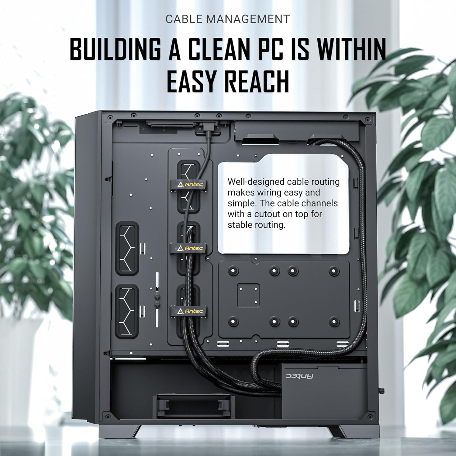 Antec Performance Series P20C, Massive Metal Mesh Front Panel, 3 x 120mm PWM Fans, Type-C 3.2 Gen2 Ready, 2 x 360 mm Radiator Simultaneously, GPU Bracket, Mid-Tower E-ATX PC Case