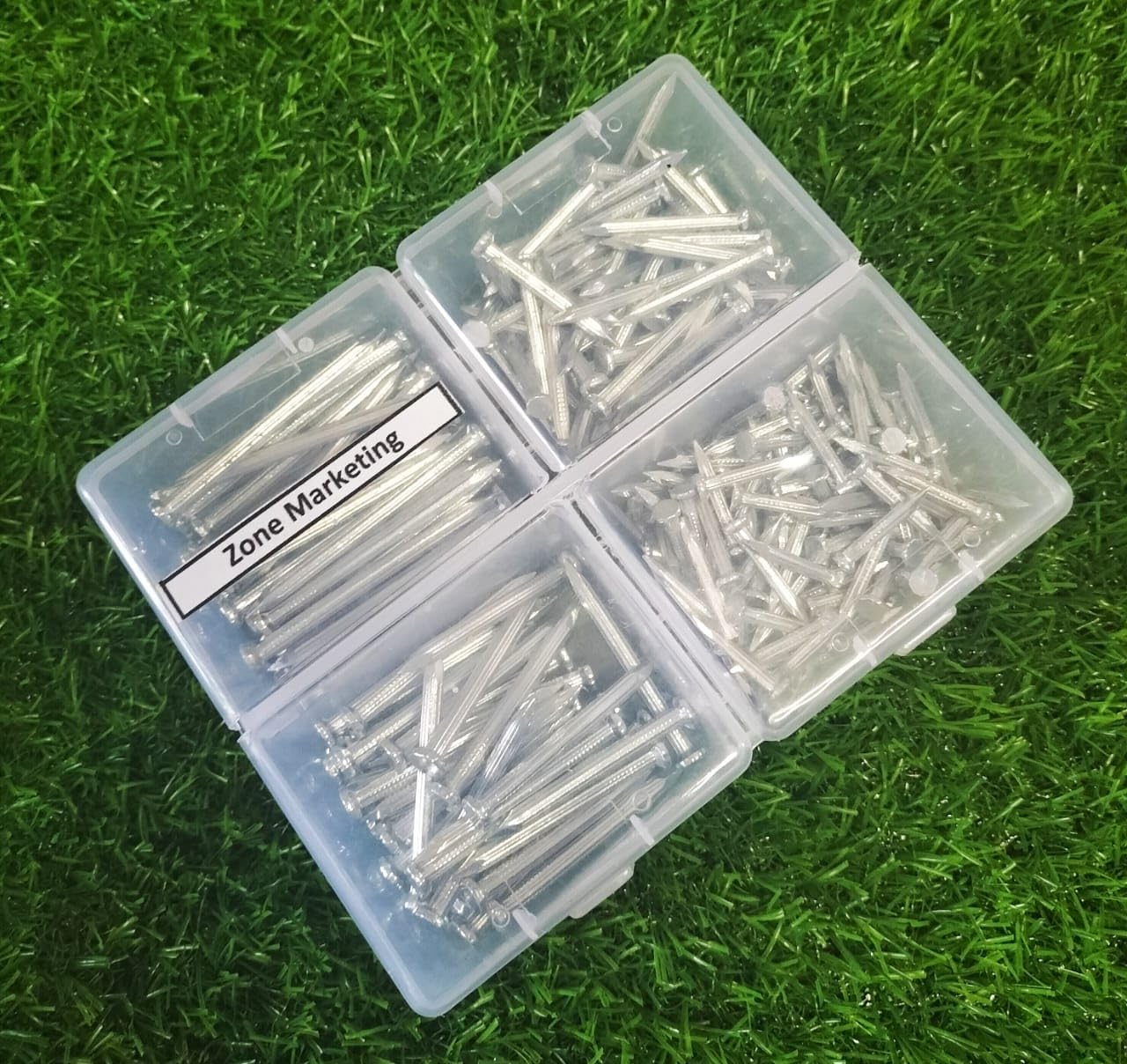 Zone Marketing Concrete steel Nails of 4 Different Sizes (1 inch,1 1/2 inch, 2 inch, 2 1/2 inch) Each 200 gm-picture-33