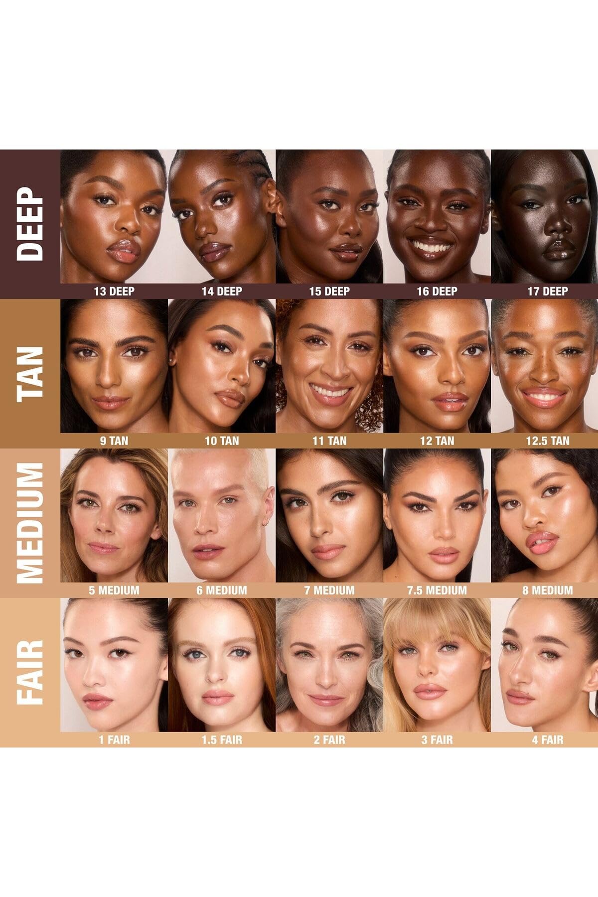 Charlotte Tilbury Unreal Skin Sheer Glow Tint Nemlendirici Stick Fondöten, 13 Deep, 8 g