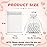 ANZNKU 100 Pack White Organza Bags 4 x 6 inch, Small Gift Bags Premium Mesh Bag Drawstring, Packaging Bag for Candy Jewelry Wedding Party Favor Christmas