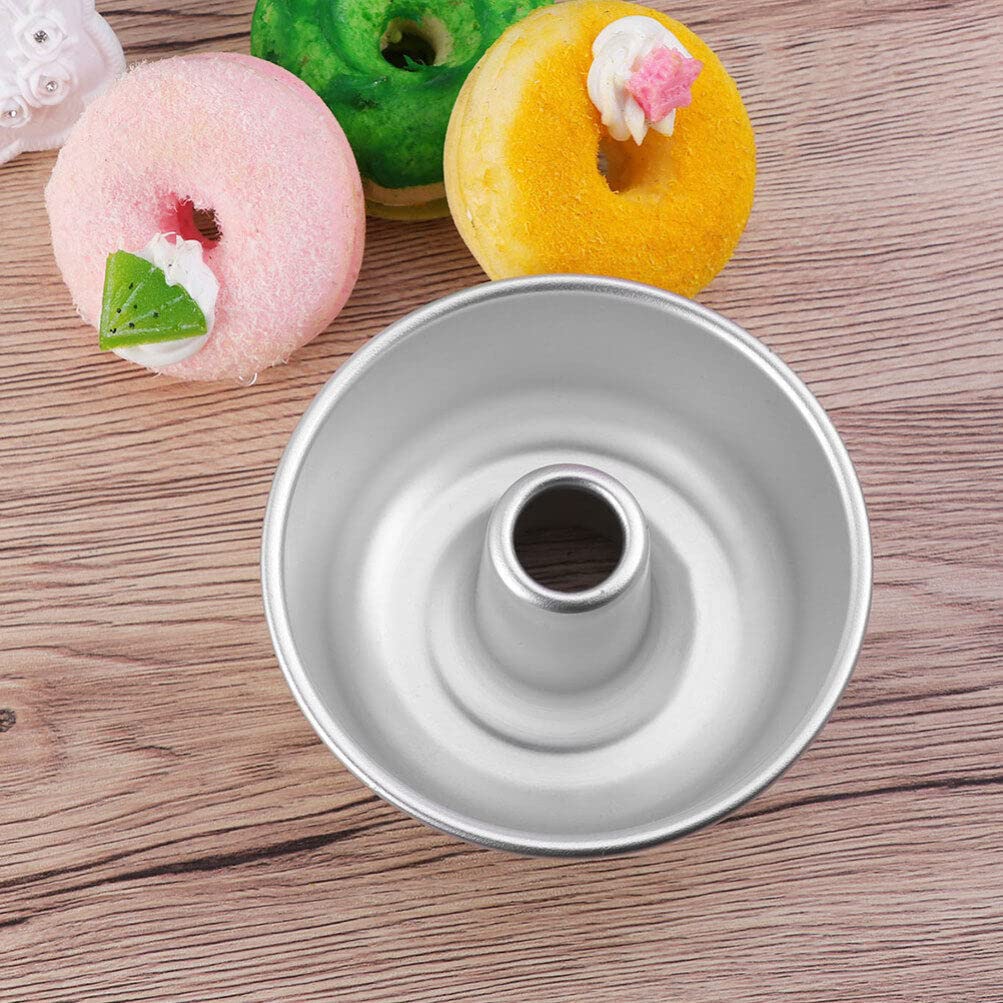 IMIKEYA Aluminium-Ringform Antihaftbeschichtet Geriffelte Rohrform Angel Food Rohrform Brownies-Dessert-Backform Für Buntelet Bavarois