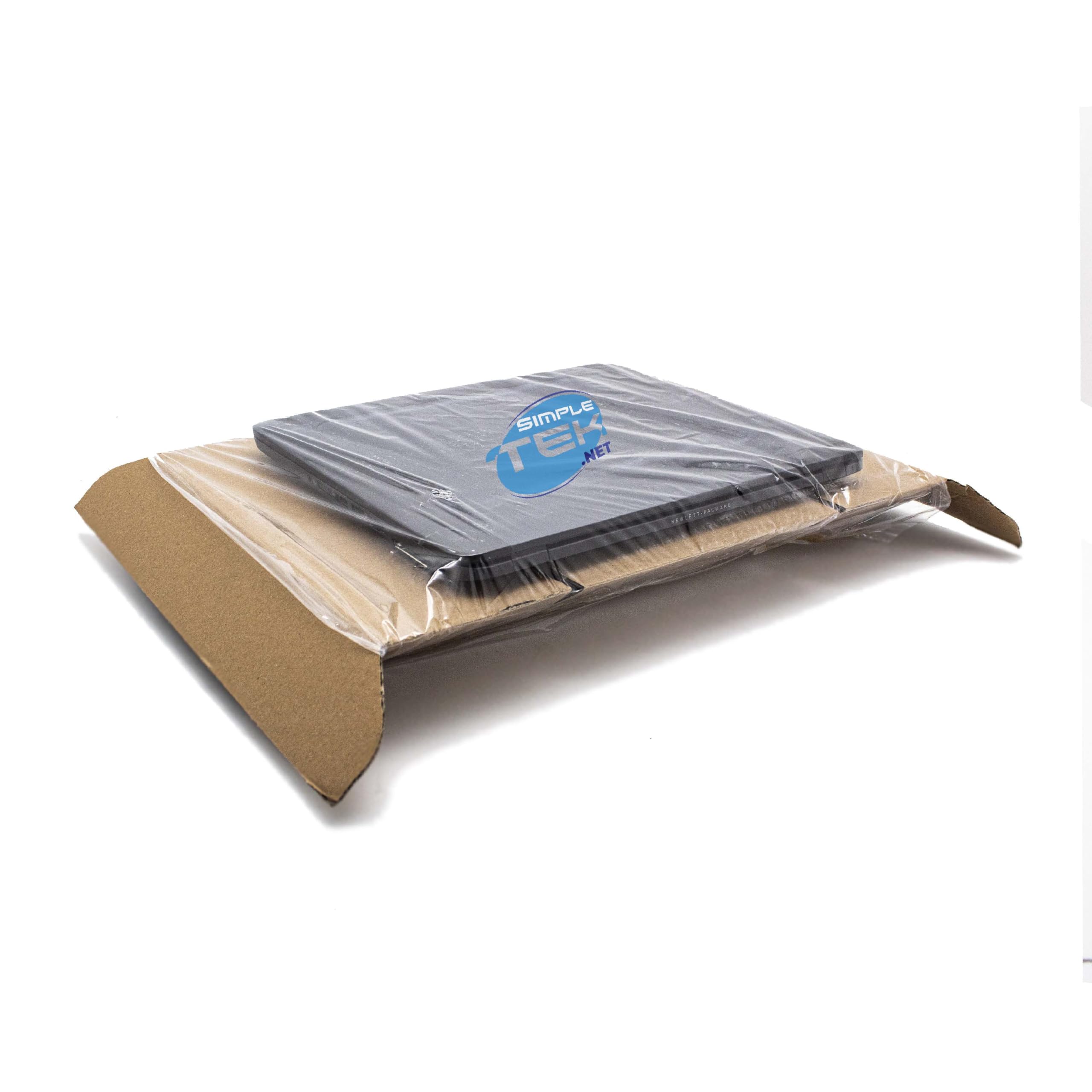 SIMPLETEK - Boîte en carton avec film intérieur pour ordinateur portable, mini PC et accessoires | Emballage de protection suspension | 57 x 37 x 13 cm