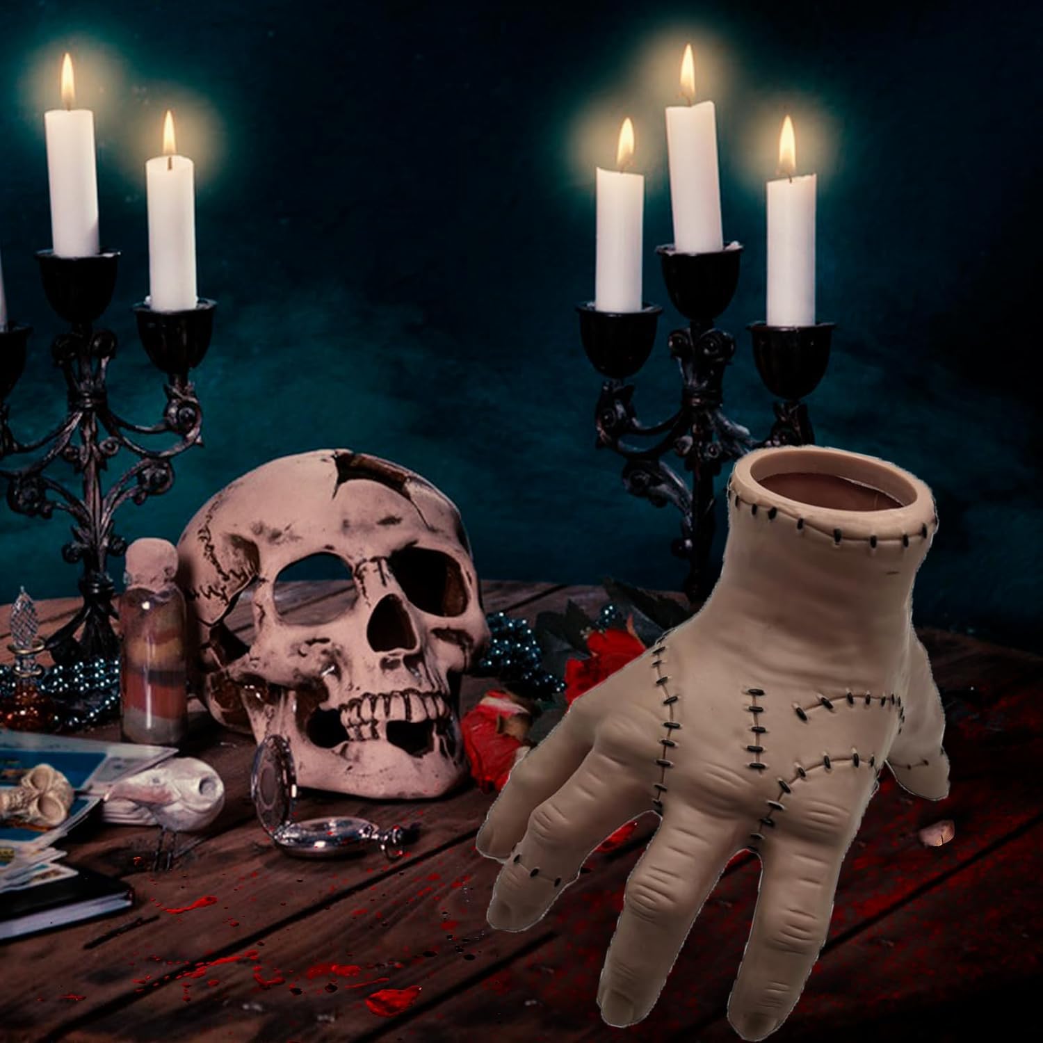 Eiskaltes Händchen Halloween Deko - Realistische Abgetrennte Hand Für Gruselpartys