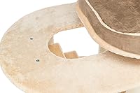 Vista 3 de TRIXIE Elsa - Torre para gatos con postes rascadores, hamaca, escaleras, plataforma superior, pompón colgante beige