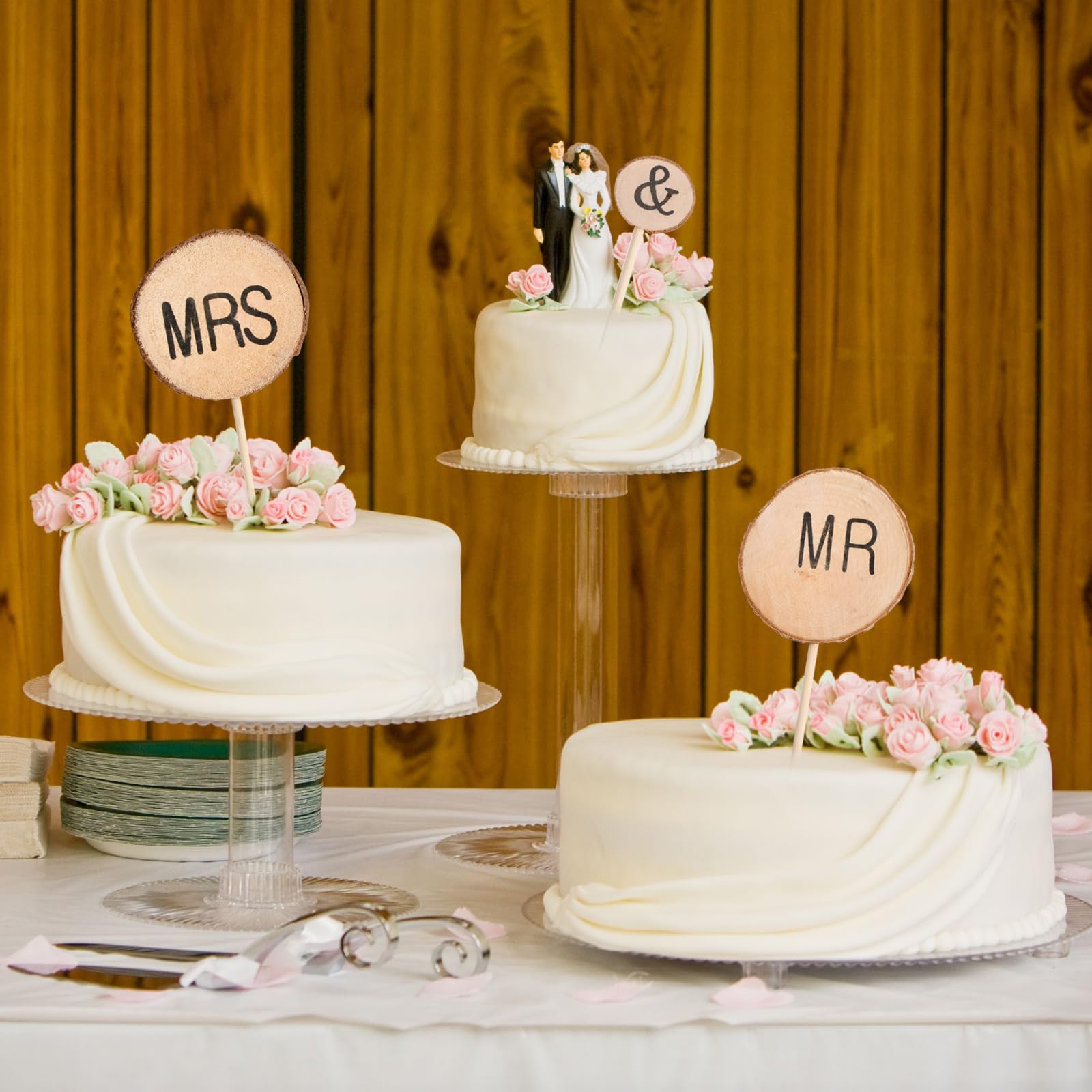 Wedding Torta Nuziale Italiana Fiori Edibili Topper Torta Nuziale