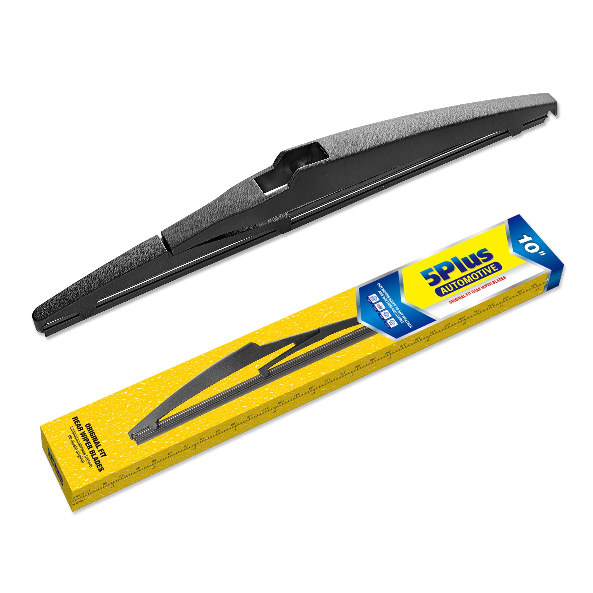 5 PLUS Custom-Fit Back Wiper fits 2018-2026 Jeep Compass Rear Wiper Blade