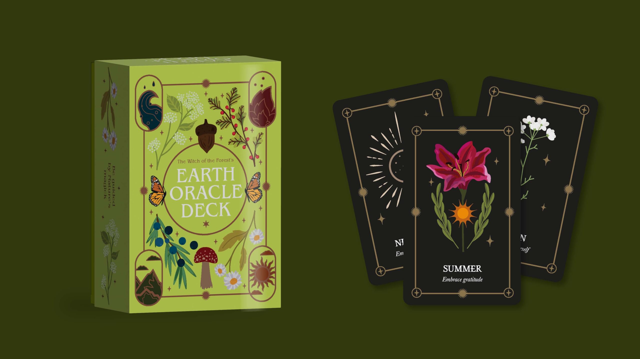 The Witch of the Forest's Earth Oracle Deck: 78 oracle cards & green magick guide