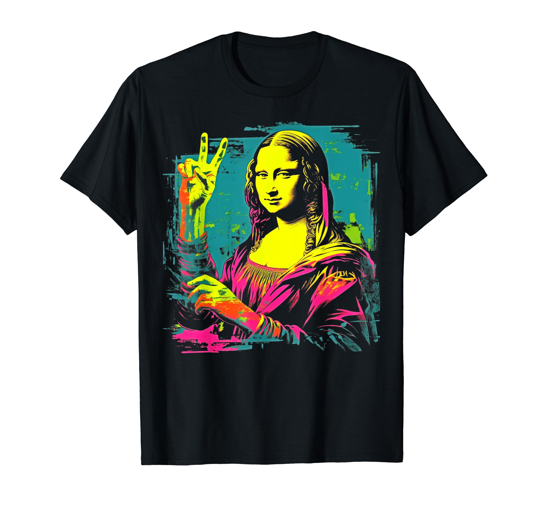 Amazon | 面白いMona Lisa | クール レトロ Y2K EDM モナリザ