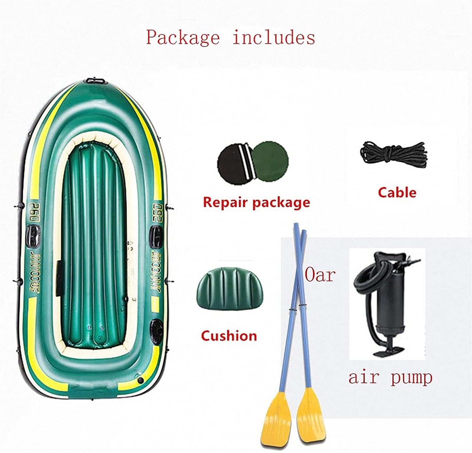 ELzEy Kayak Inflable Barco de Pesca Kayak Kayak Inflable Doble Barco de plástico Kayak Barco de Pesca Barco Inflable Barco de Goma