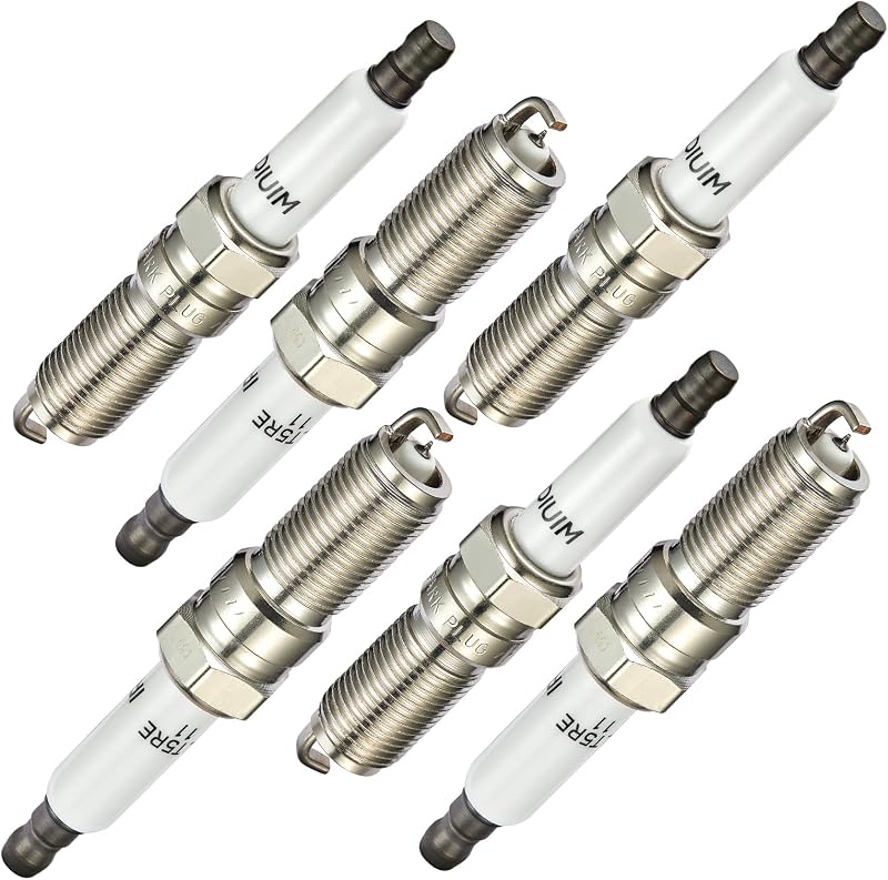 Velas de ignição de irídio BDFHYK 41-103 para Chevrolet Trailblazer – pacote com 6 unidades