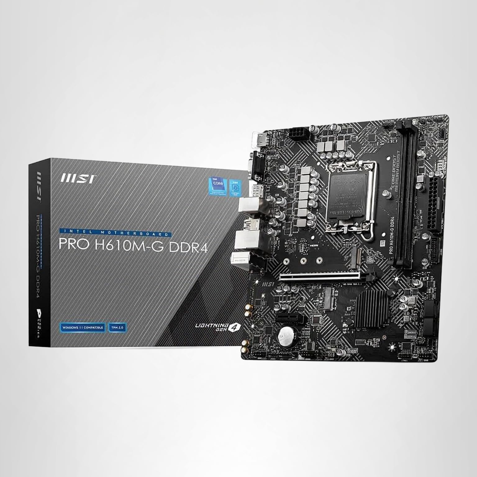 Amazon | MSI PRO H610M-G DDR4 マザーボード Micro-ATX [Intel H610