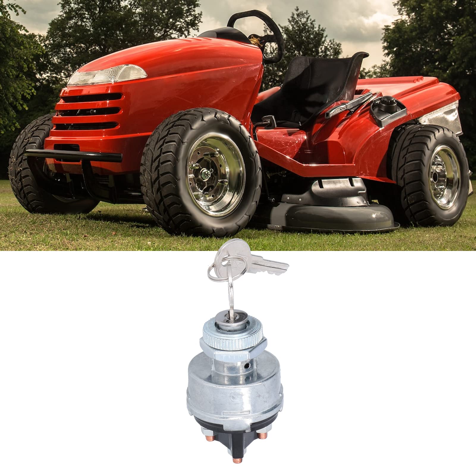 Interruptor De Encendido AR58126 Para Tractor John Deere 1020 1120 1520  1030 1130 1530, image size:1601x1601