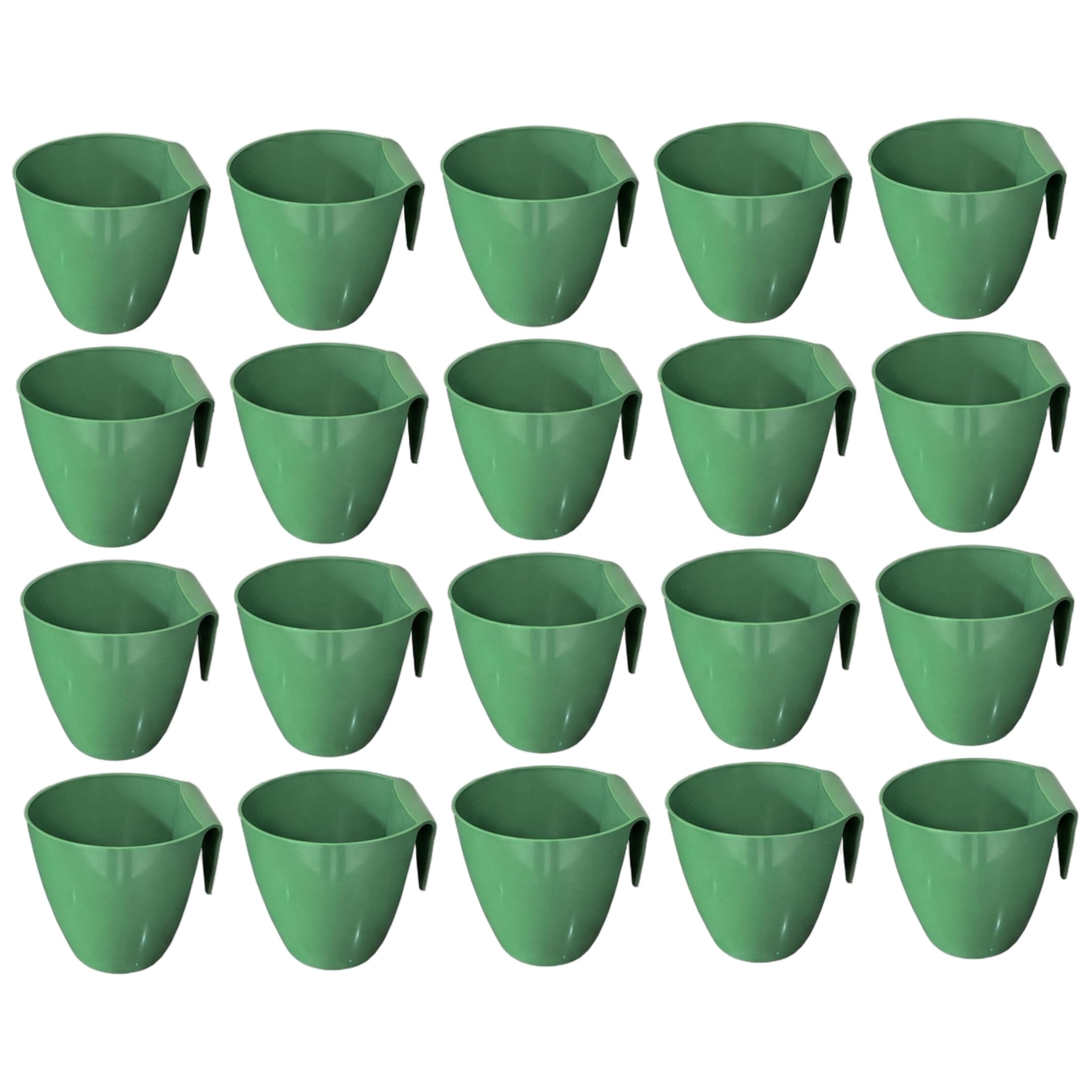 Ngbbby 20 Pack Strawberry Propagation Cups, Plastic Hanging Strawberry Planter For Seedling Rooting & Transplanting, Large Size, Propagation Cups
