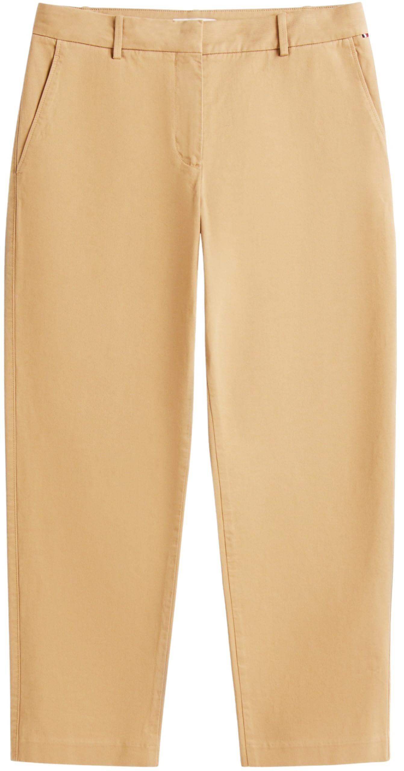 Tommy Hilfiger Pantalón Chino Mujer Stretch Straight Slim Fit