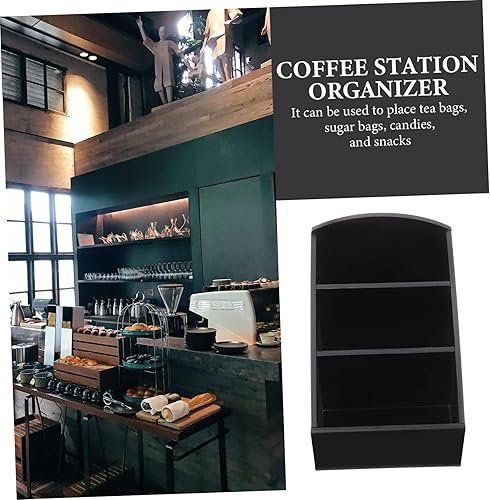 Miniatura 7 de Caja de almacenamiento de cápsulas de café, suministros de hotel, soporte de almacenamiento para mostrador de café, soporte para bolsa de té,