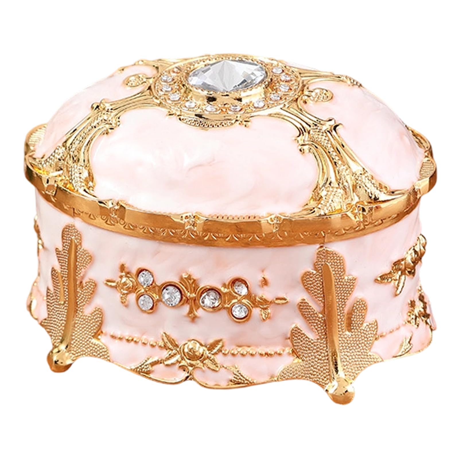Boîte de rangement bijoux strass pour sublimer votre coiffeuse et chambre