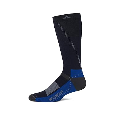 Wigwam Merino Trek Hiker Crew Cut Socks Shoes Navy