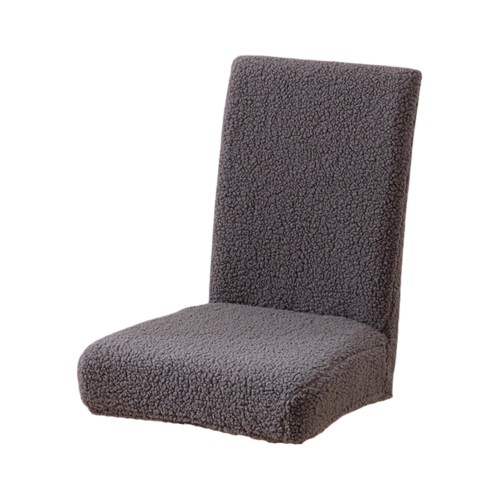 Xjdzineq Thick Plushie Chair Sleeve Armless Slipcover for Dining Room and Kitchen Plusie Fabric Slipcovers Kitchen Slipcovers