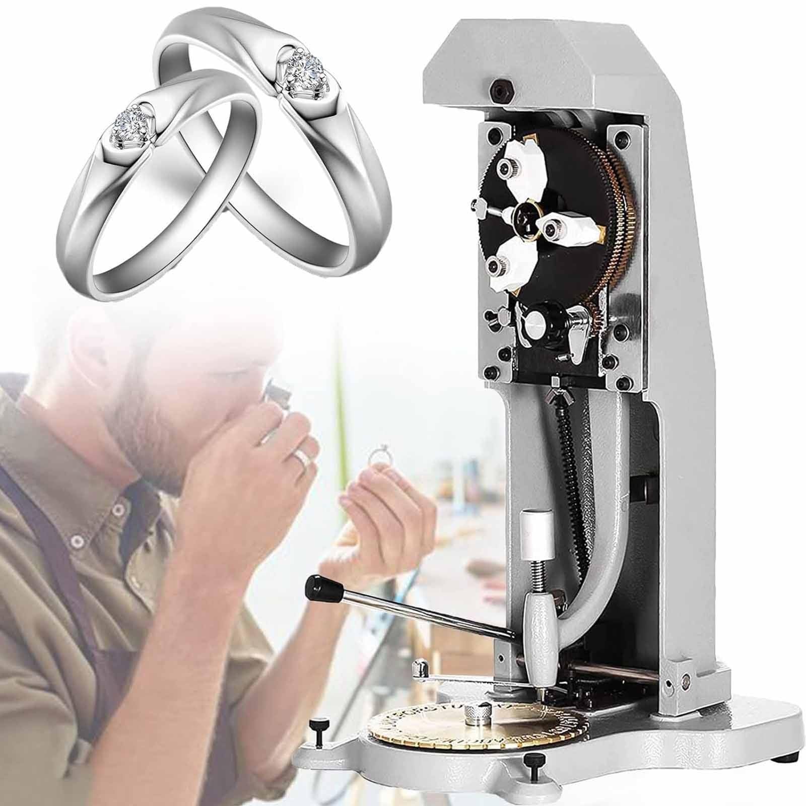 Máquina de grabado de anillos manual para personalizar alianzas de joyería con precisión