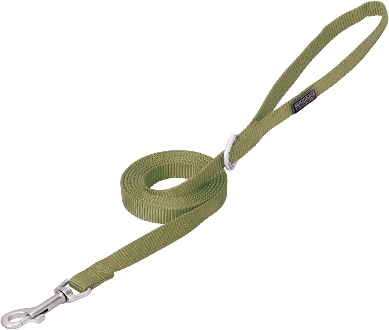 Terrain D.O.G. Nylon Single-Ply Dog Leash, 1" x 6', Dark Blue : Pet Supplies