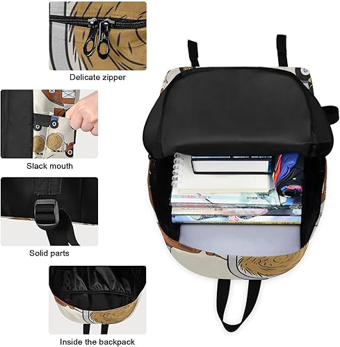 Miniatura 3 de Herramientas de tráfico de dibujos animados para niños, conjunto de bolsa de almuerzo impermeable, mochila para niñas, Herramientas de tráfico de