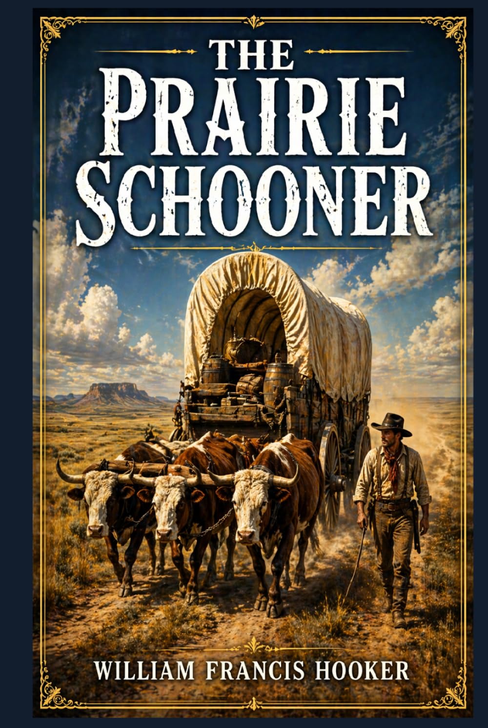 The Prairie Schooner: An episodic frontier memoir of ox-team freighters, Wyoming trail camps, hard travel, and rough companionship across an American West not yet claimed by modern transport