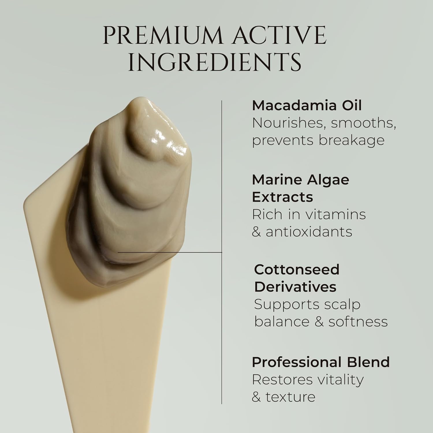 HADAT Hydro Spa Hair Treatment – Professional Hair Mask for Deep Moisturizing Repair and Shine – Macadamia Oil – Salon Quality for Dry Damaged Color-Treated Hair – Israeli Haircare, 16.9 Fl Oz - Image 4