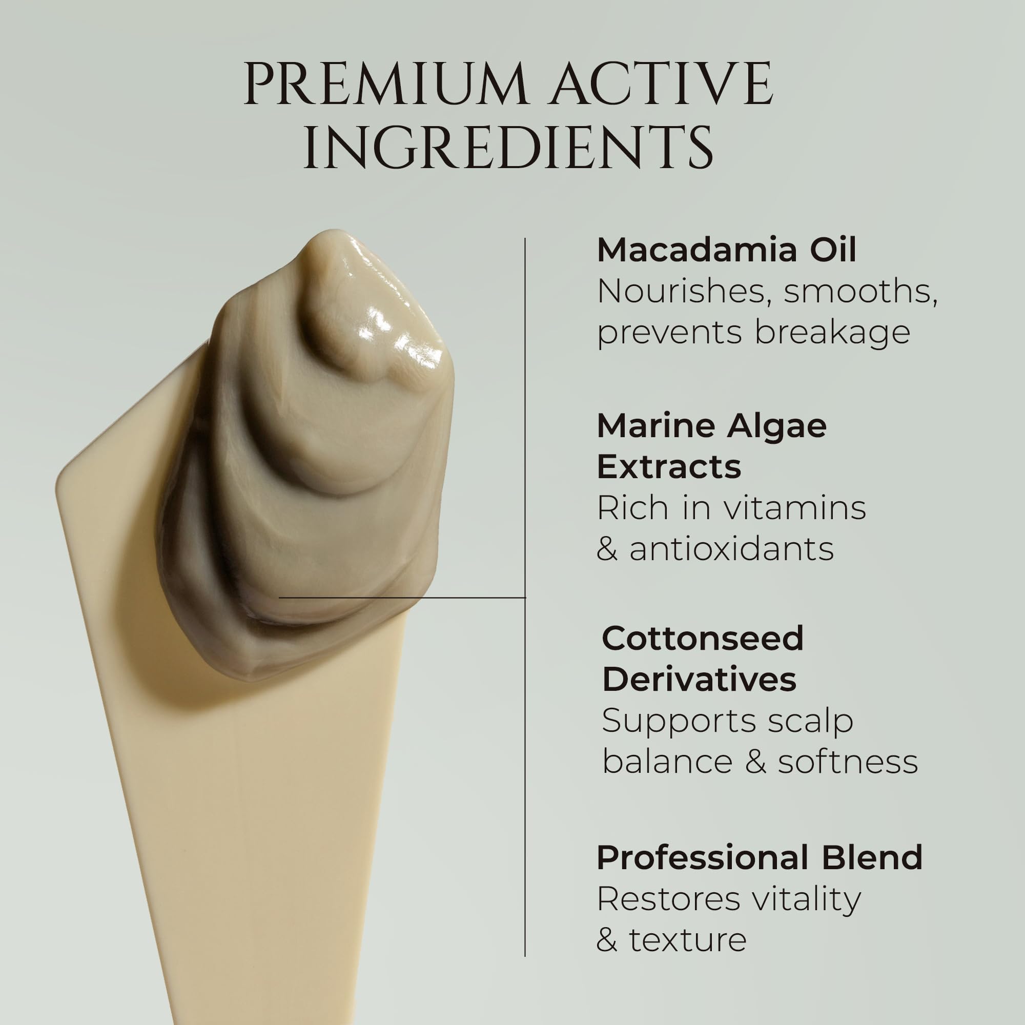 HADAT Hydro Spa Hair Treatment – Professionelle Haarmaske zur intensiven Feuchtigkeitspflege für trockenes, geschädigtes und coloriertes Haar – Mit Macadamia-Öl – Salonqualität aus Israel (500 ml)