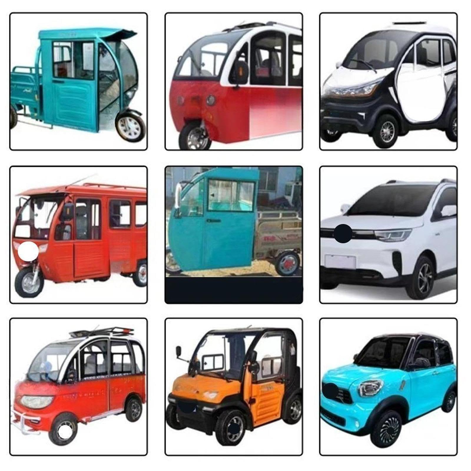 QOKLIYUI Desempañador de parabrisas de alto rendimiento, calentador eléctrico para automóvil, calentamiento rápido, accesorios premium, base giratoria 360°, alto rendimiento, fácil instalar, 500 W