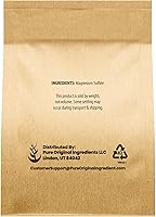 Vista 2 de Pure Original Ingredients Sal de Epsom Sulfato de magnesio puro, solución de remojo (4 onzas)