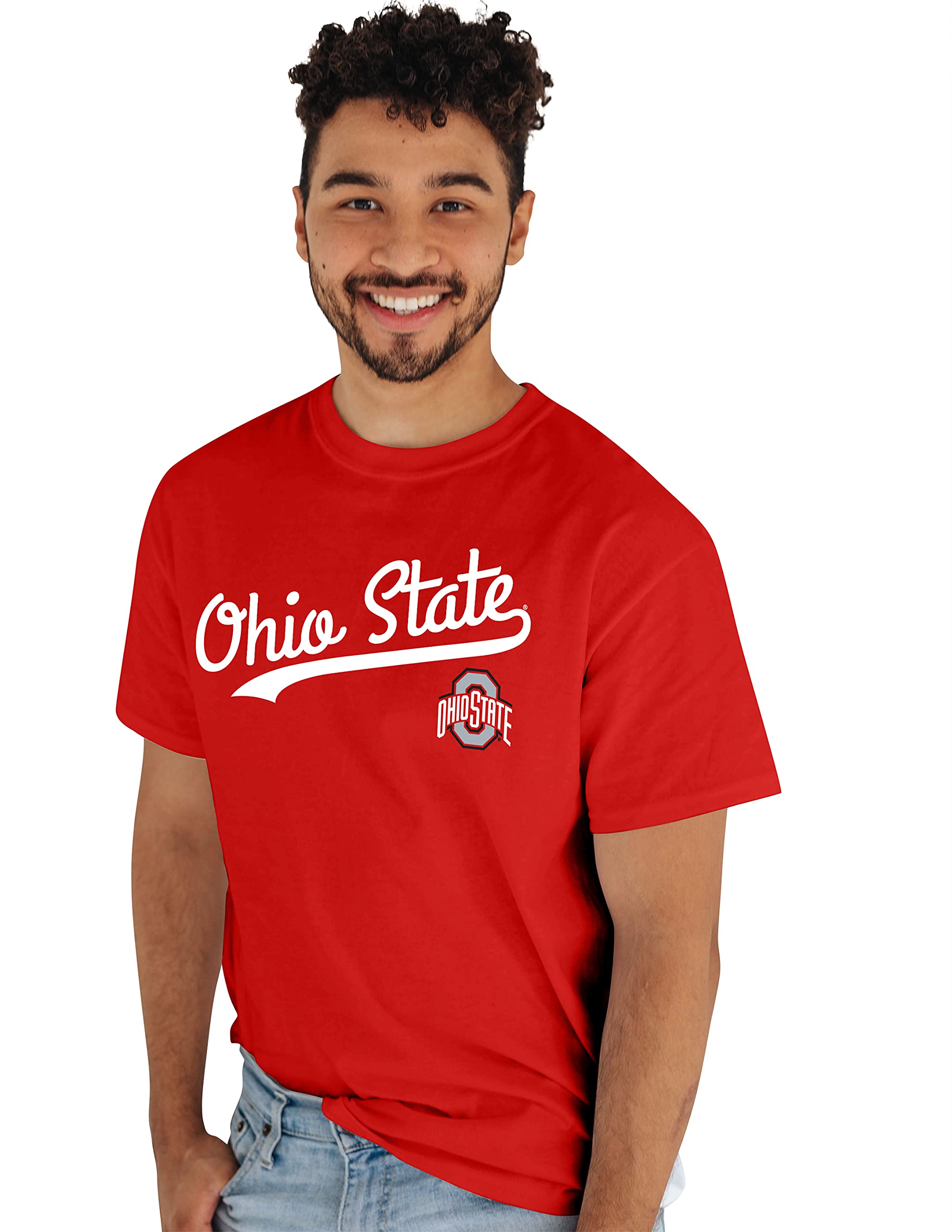 Blue 84 Men's T-Shirt Cursive