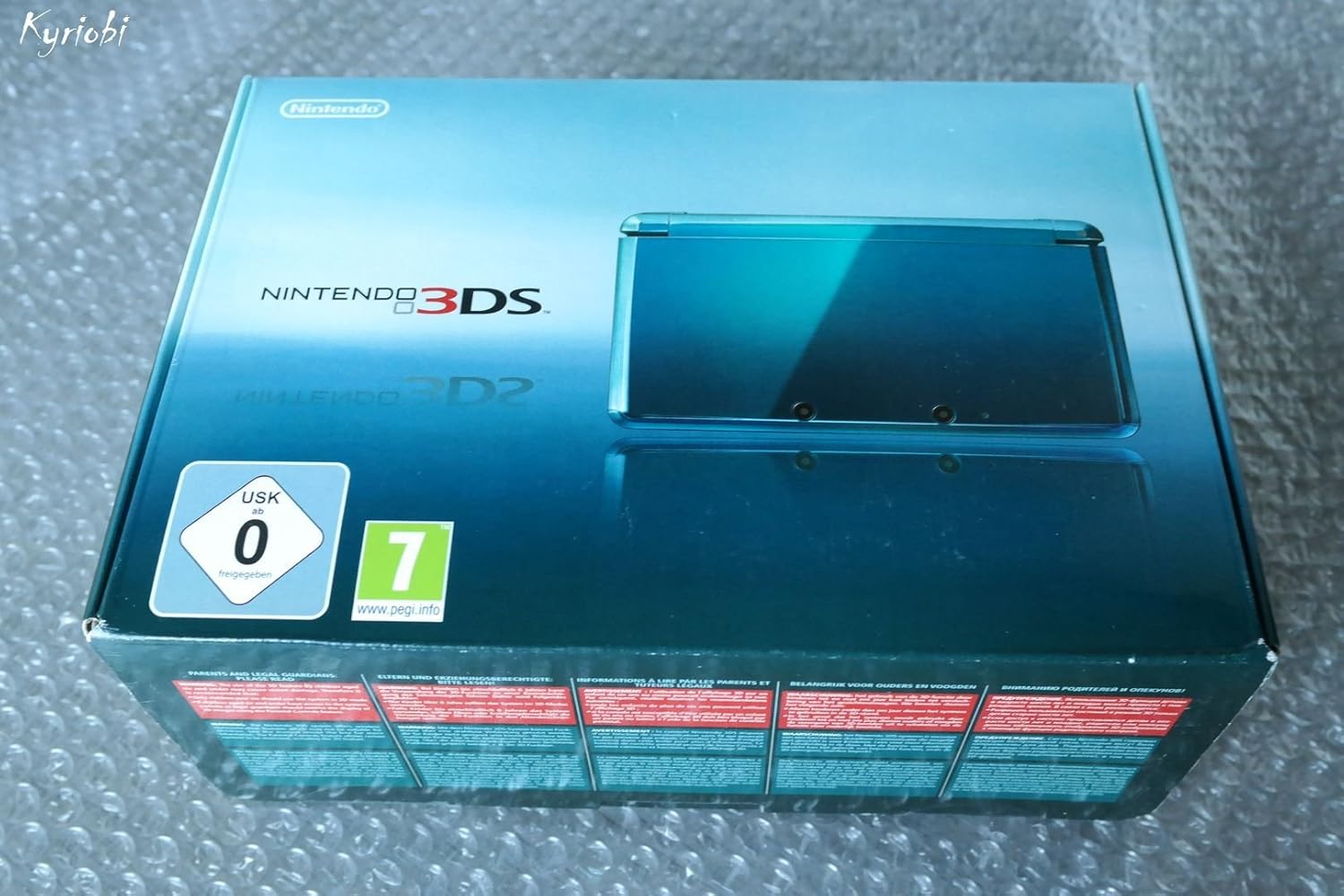 Nintendo 3DS Konsole, Aqua blau Amazon.fr Jeux vidéo