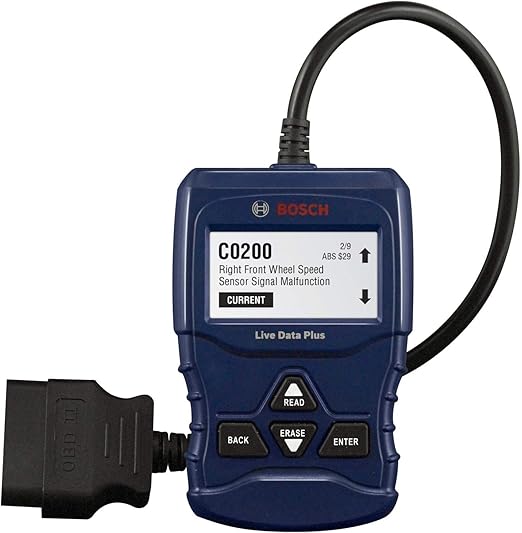 BOSCH OBD 1100 Scan Tool with Live Data, OBD II, CAN & ABS, Code Readers & Scan Tools Amazon