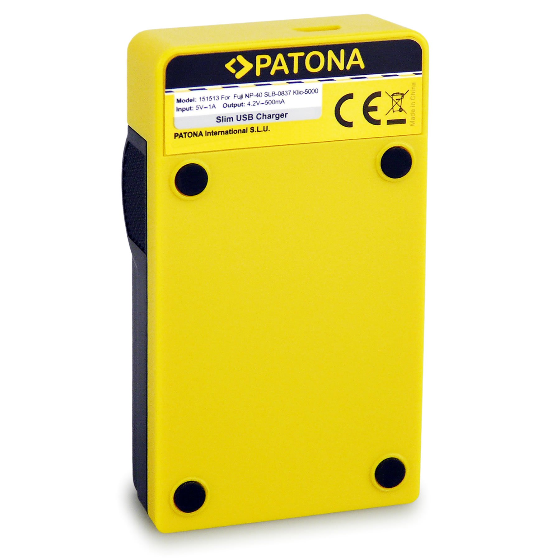 PATONA Premium Batteria NP-95 con Slim USB-C Caricatore Compatibile con Fuji Fujifilm FinePix F30 F31 X-S1 X30 X70 X100 X100S X100T Real 3D W1