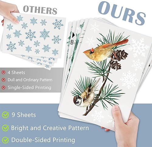 Miniatura 10 de Mfault 98 calcomanías de Mardi Gras para ventana, 4 hojas, color morado, flor de lis, gnomo, langosta, cocodrilo, camión, calcomanías de pared,