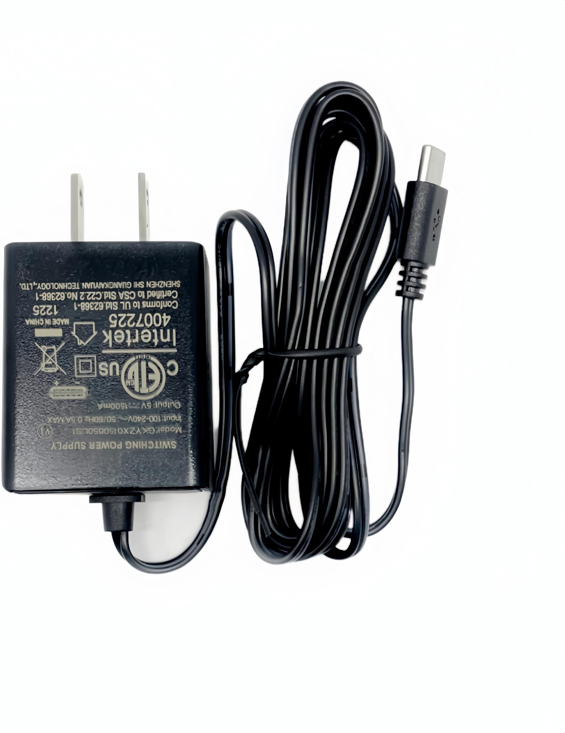 5V 1.5A AC Adapter Charger Cord for YENOCK Dxmart SSA Akimart 10.1 inch Digital Photo Frame 5V 1.5A Digital Picture Frame Power Adapter Charger Wire Power Cord