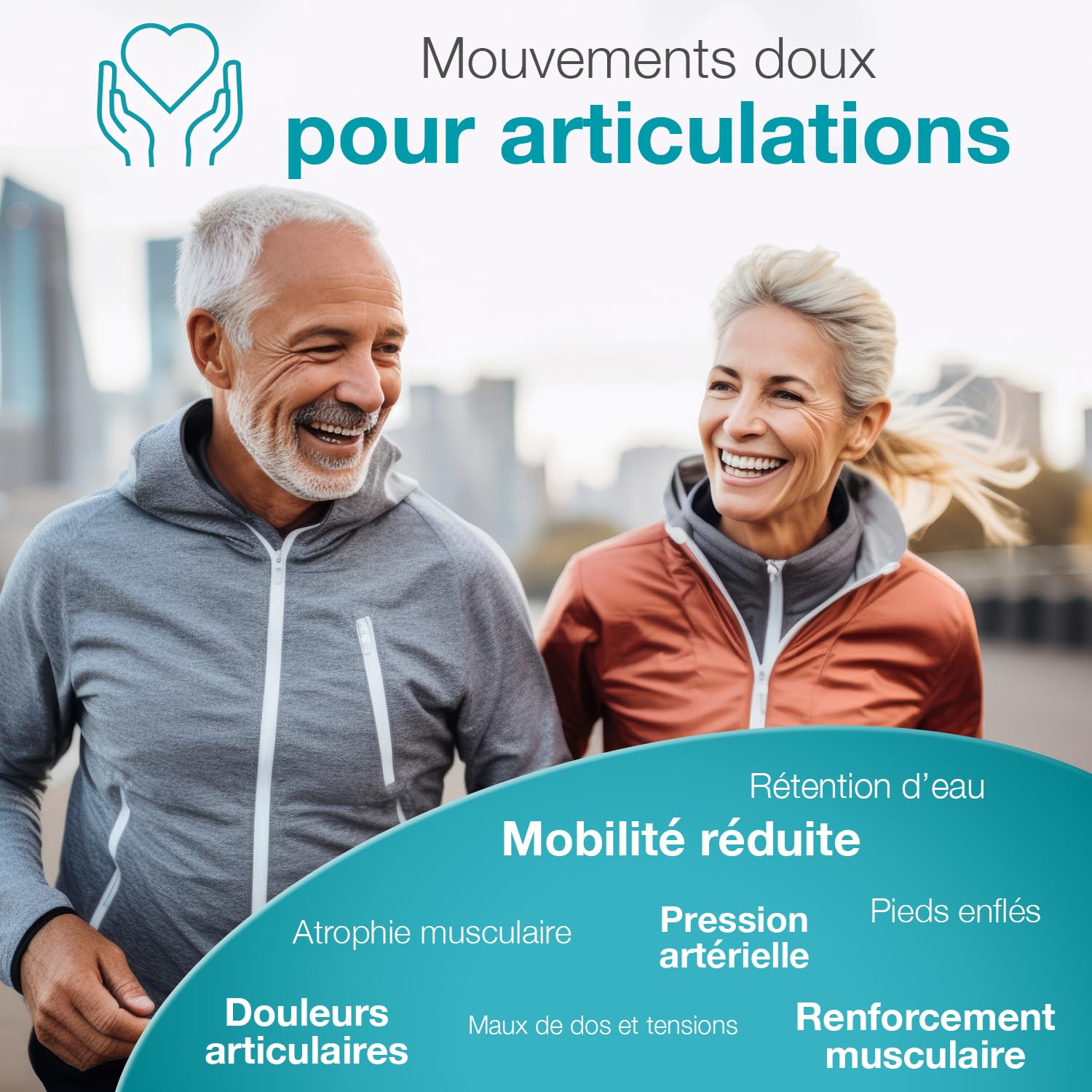 ELONEO Mini Vélo d'Appartement Pédalier - 2 en 1 Exercices Bras et Jambes en Position Assise, Motorisé, 12 Vitesses, Écran LCD, Équipement d’Exercice pour Maison, Canapé, sous