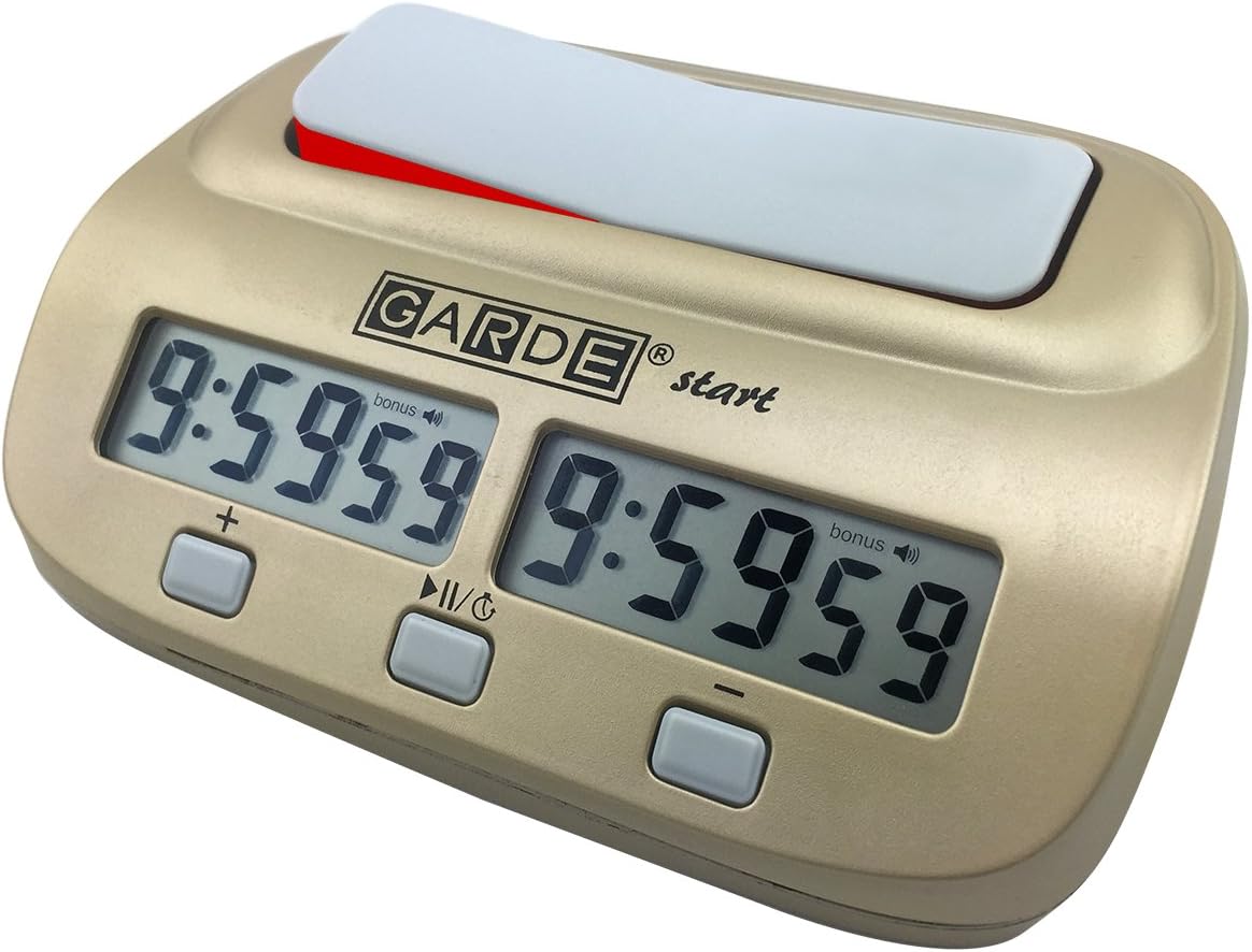SchachQueen chess clock, digitale timer GARDE start for up and down