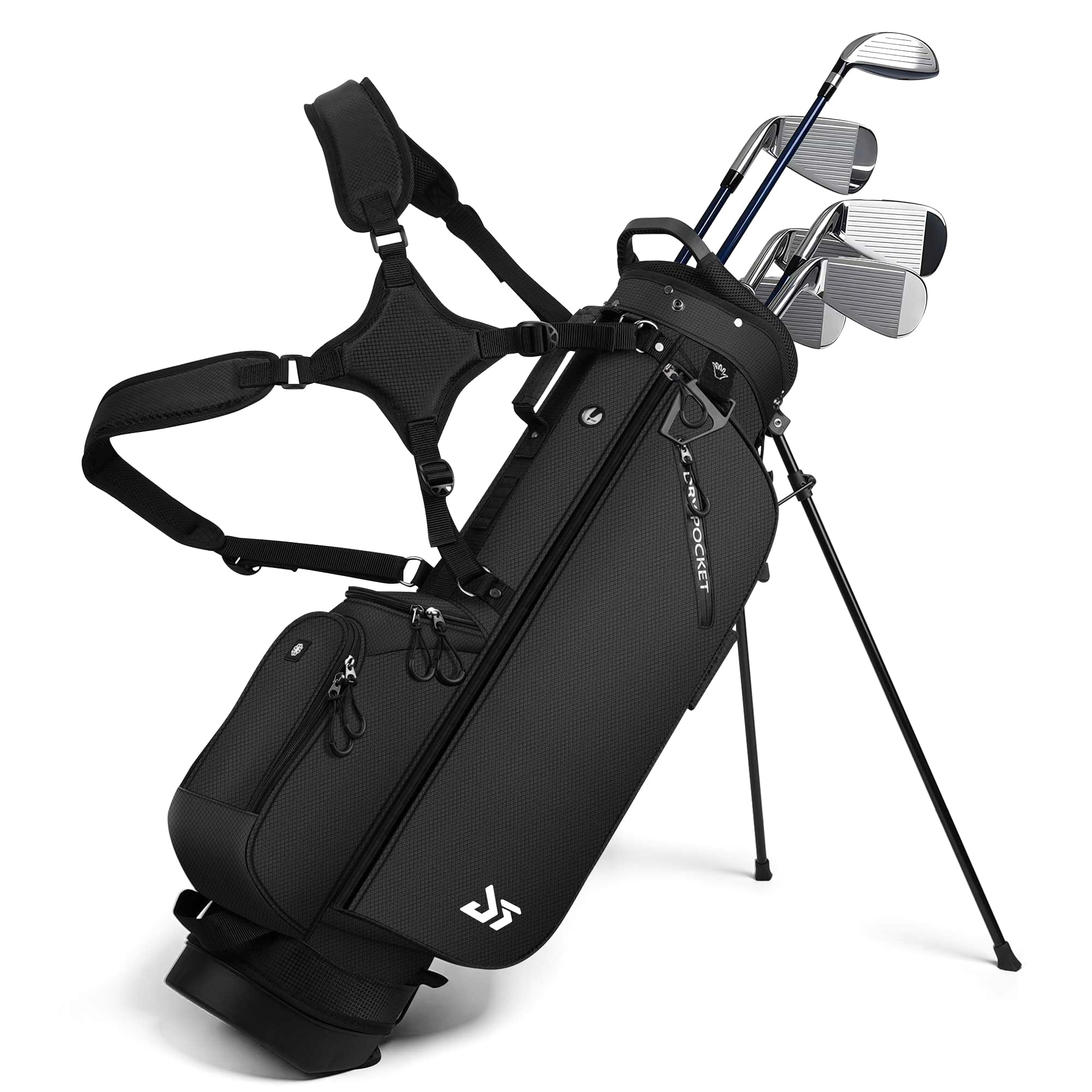 Dragon Tiger Origin 4-Way Golf Stand Bag, Lightweight Sunday Carry Bag