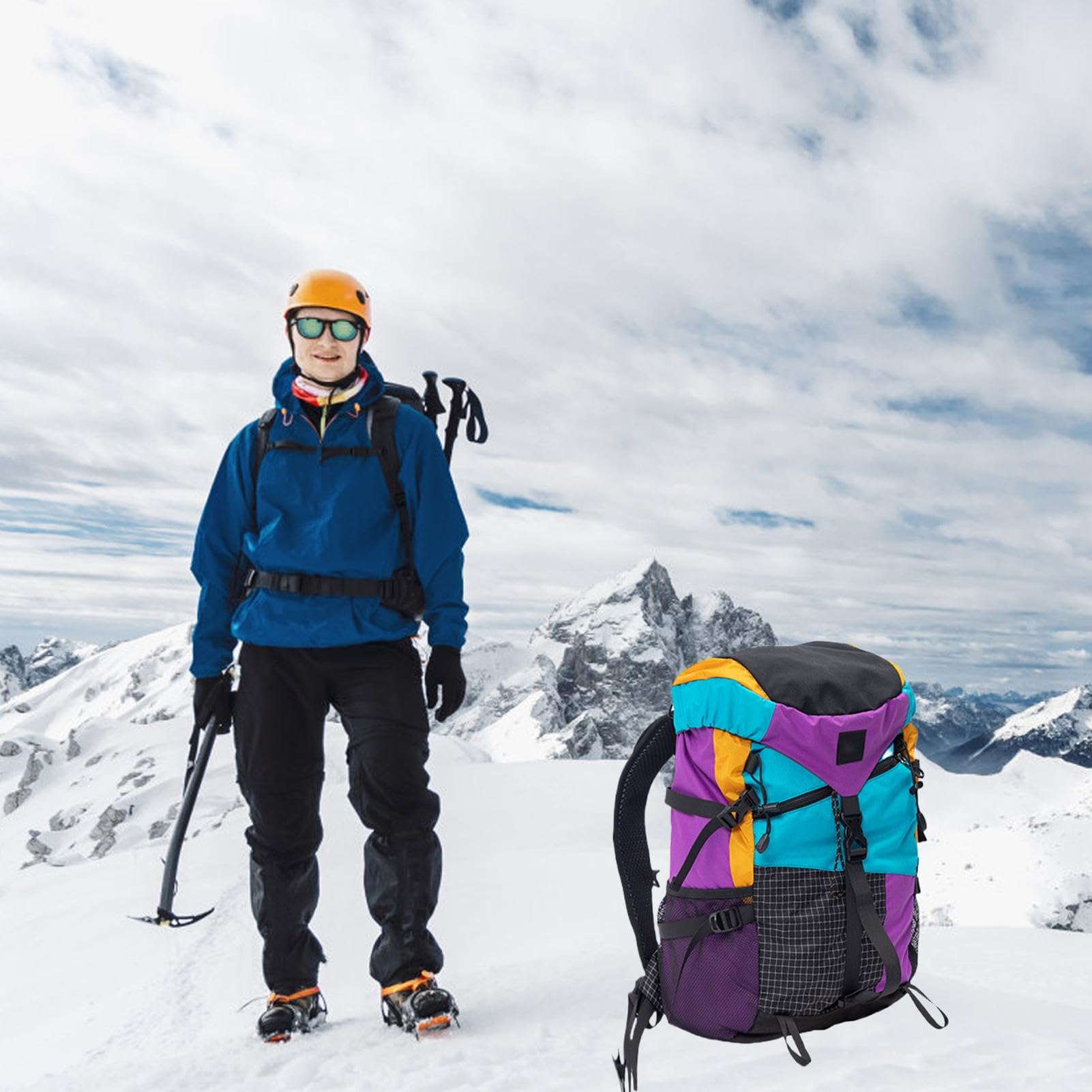 Plecak podróżny, lekka torba kempingowa, plecak nylonowy o dużej pojemności, lekka torba turystyczna, duży plecak outdoorowy, plecak turystyczny, akcesoria outdoorowe dla dzieci i dorosłych, mężczyzn