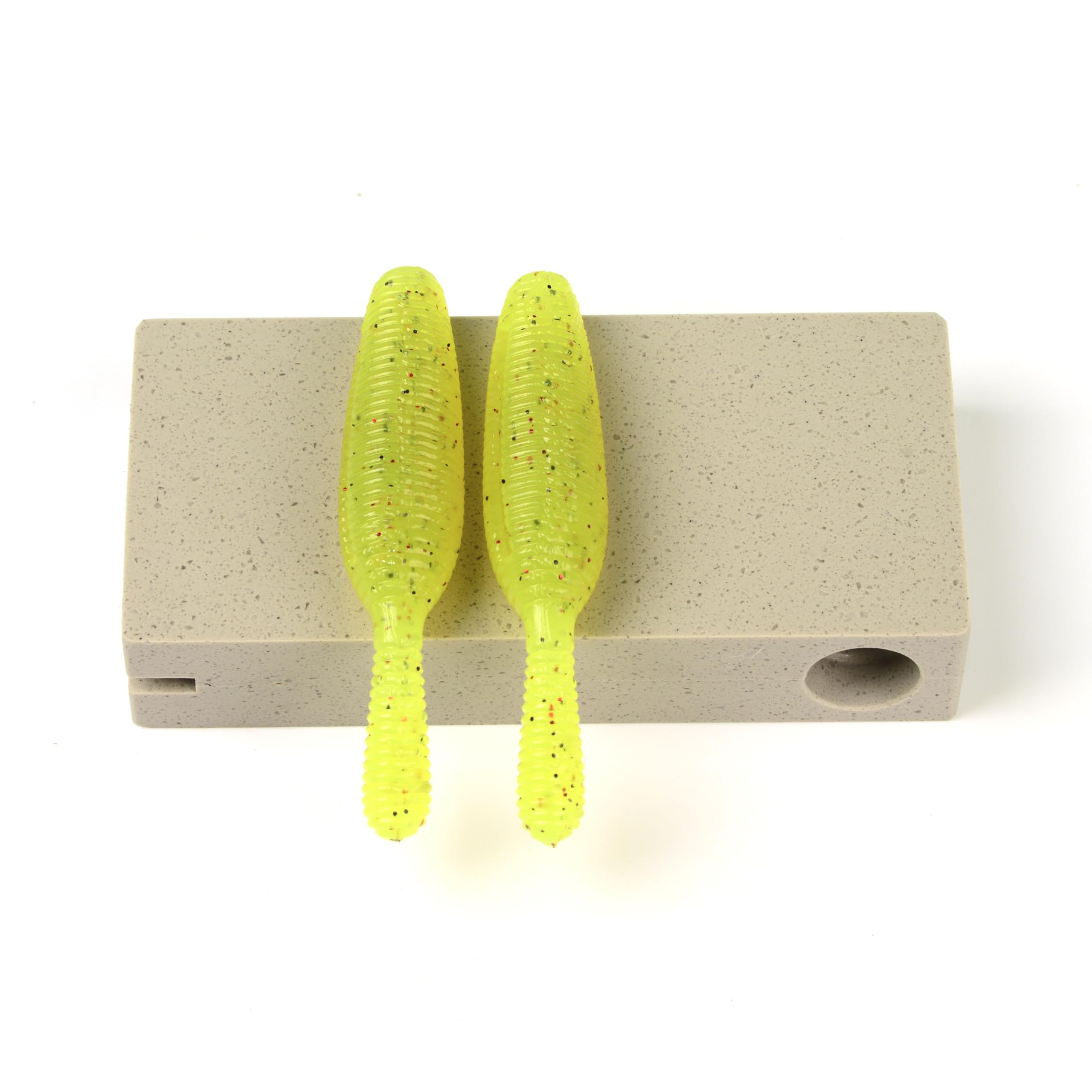Soft Plastiс - Moldes para hacer señuelos de inyección, señuelos de pesca, 2 cavidades Yamatanuki Stick Bait 3,5 pulgadas