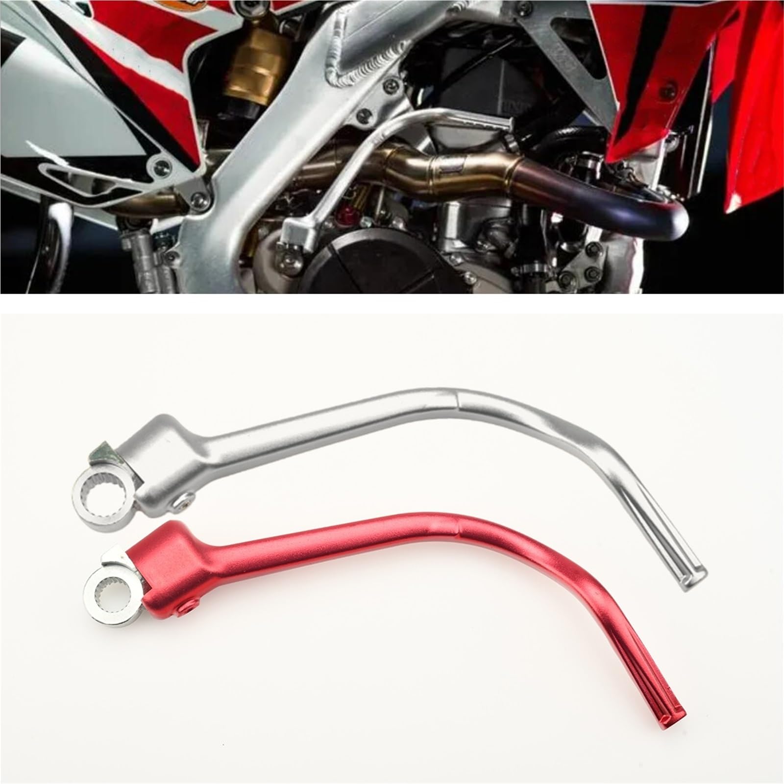 motocykl starter Kuty Pedał Dźwigni Startowej(102 Red)